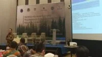 Keterangan Foto: Kajian Policy Brief dengan tajuk Pengembangan Ekonomi Perhutanan Sosial Pasca Persetujuan Akses” yang diselenggarakan PUPUK bekerjasama dengan TAF di Hotel Harris Vertu Harmoni Jakarta, Selasa (25/10/2022).