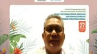 Eko Nopriadi, Kasubdit Pengembangan Usaha Perhutanan Sosial (KUPS) KLHK dalam acara Festival Festival Pengembangan Usaha dan Perhutanan Sosial (PUsPA), Kamis (27/10/2022).