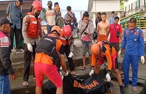 Tujuh Hari Dicari, Yopi Seorang Motoris Ditemukan di Pelabuhan Senghie Pontianak. Foto/istimewa. 