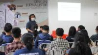 Infokom Himapol UNTAN Gelar Diskusi Jurnalistik Bersama AMSI Kalbar
