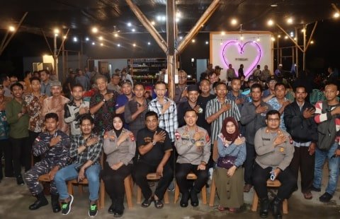 Launching BESILE BINGKE NGOPI, Kapolres Kubu Raya Harap Jadi Wadah Menyerap Aspirasi Publik