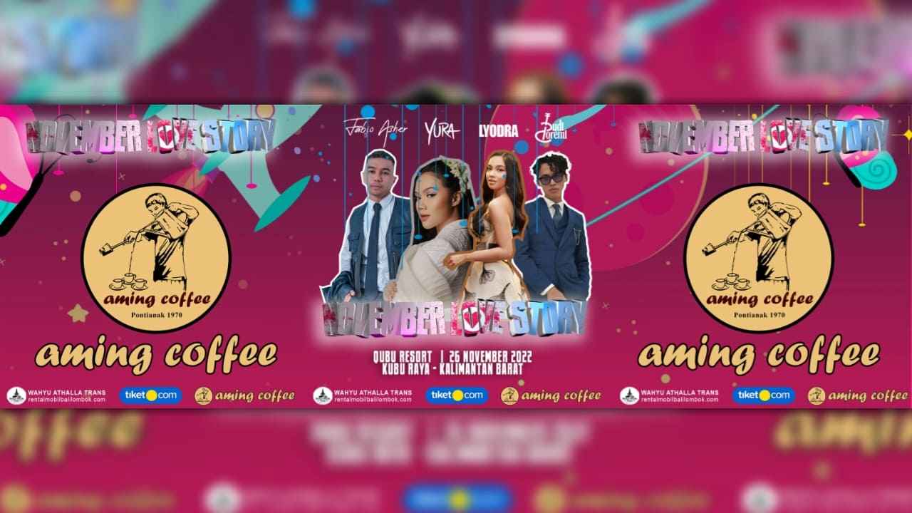 Harga Spesial Tiket November Love Story by Aming Coffee.