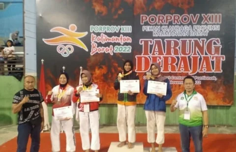 Atlet Cabor Tarung Derajat Persembahkan 11 Medali Emas