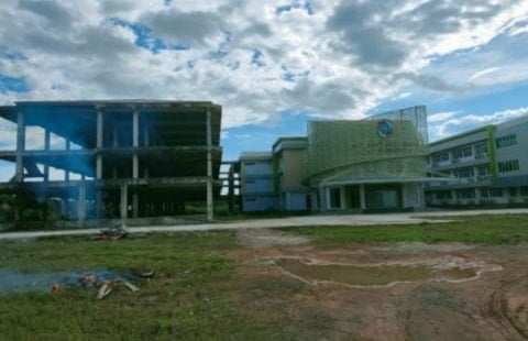 Anggaran Rp 200 M, PMII Mempawah Kecewa Pembangunan Rumah Sakit Baru Mangkrak