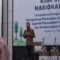 Program Director Environment Governance Unit The Asia Foundation, Alam Surya Putra saat memberikan sambutan pada Konferensi Nasional EFT ke-3 di Yogyakarta pada Senin (14/11/2022).