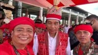 Hadir di Temu Akbar Pasukan Merah, Lasarus Puji Presiden Jokowi