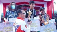 Arvin Sabet Tiga Trofi di Kejuaraan Menembak Nasional Tanjungpura Open Championship