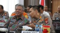 Kapolres dan Forkopimda Kubu Raya Ikuti Rakor Lintas Sektoral Bidang Operasional Via Zoom Meeting