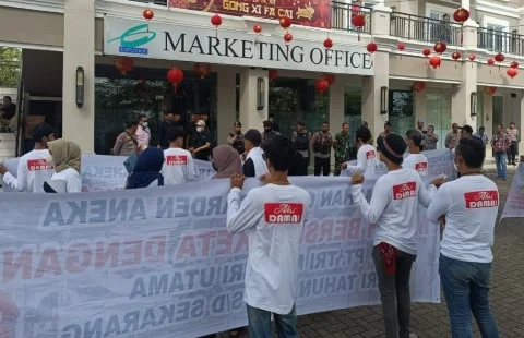 Kawal Aksi Damai, Kapolres Kubu Raya Minta Selesaikan Masalah Dengan Kepala Dingin