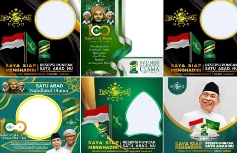 Link Twibbon Harlah 1 Abad NU Gratis Dilengkapi Cara Download dan Membuatnya