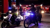 Polres Kubu Raya Lakukan Patroli Skala Besar di Malam Perayaan Tahun Baru Imlek 2023