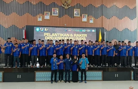 DPD KNPI Kabupaten Kubu Raya Periode 2023-2026 Resmi Dilantik. Foto/Instagram. 