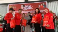 Rayakan HUT Megawati ke-76, PDI Perjuangan Kalbar Makan Bersama Ibu Hamil dan Anak Panti Asuhan