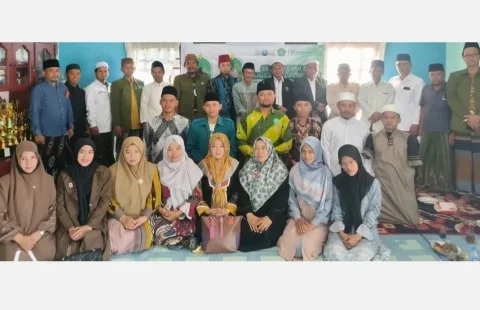 Ikatan Santri Alumni Salafiyah Syafi'iyah (IKSASS) Rayon Kalimantan Barat menggelar Musyawarah Kerja Rayon (Musykeryon) yang bertempat di Desa Madusari Sungai Raya, Minggu (19/02/2023). Foto/istimewa. 