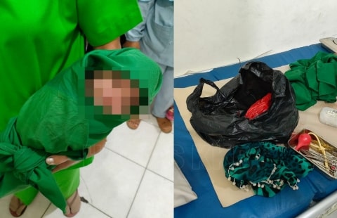 Bayi Terbungkus Plastik Ditemukan Dalam Kondisi Hidup Di Serdam, Polisi Buru Pelaku Pembuangan