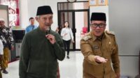 Pengajian Akbar di PCNU Kubu Raya, Rais PBNU Gus Kafa Disambut Sujiwo