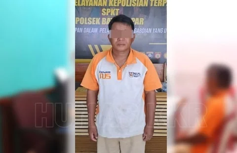 Polisi Tangkap Pelaku Pembuat Hoax Begal di Batu Ampar. Foto/istimewa. 