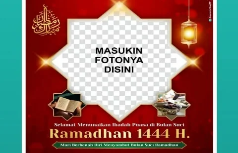 Ucapan dan Twibbon Puasa Ramadhan 2023: Download Gratis!