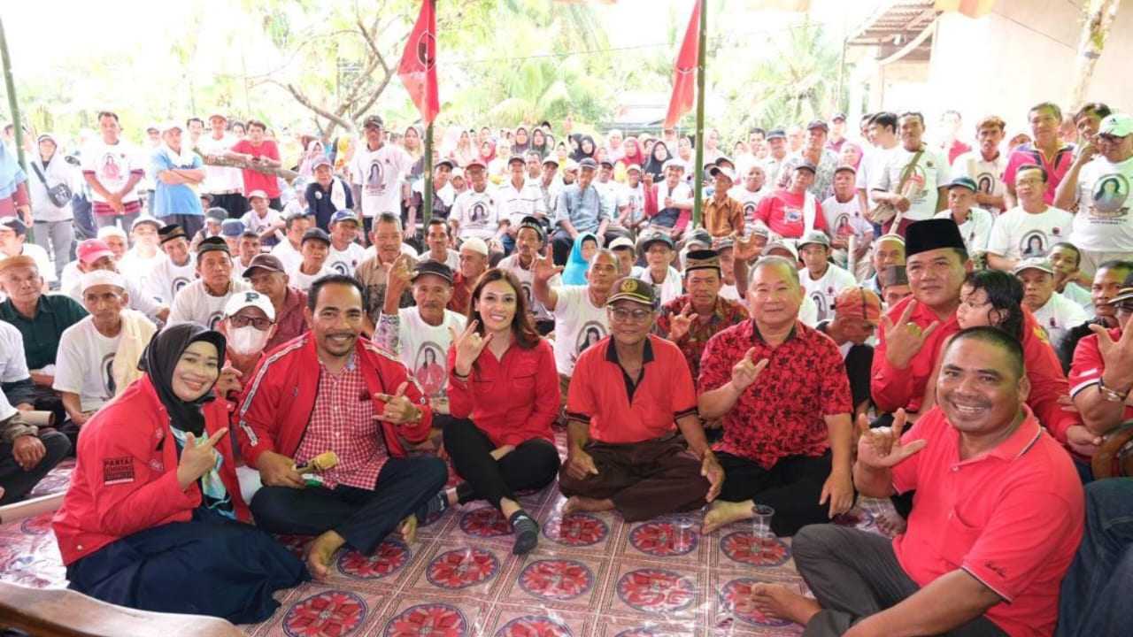 Maria Lestari Serap Aspirasi Masyarakat di Kabupaten Sambas.