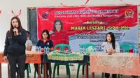 Maria Lestari Sosialisasi 4 Pilar Kebangsaan ke Poktan Kabupaten Landak