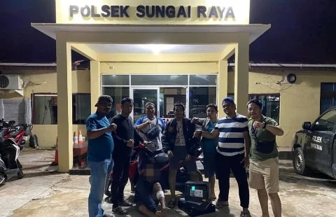 Pelaku Pencurian Rumah Makan dan Motor di Kubu Raya Dibekuk Setelah Beraksi di 7 TKP Berbeda