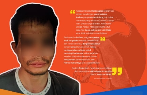 Sadis! Orang Tua Lakukan Kekerasan Hingga Setubuhi Anak Tiri