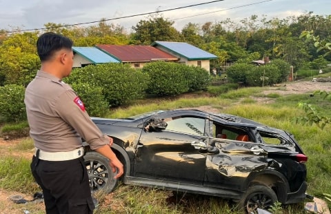 Kecelakaan Lalu Lintas di Jalan Trans Kalimantan Kubu Raya