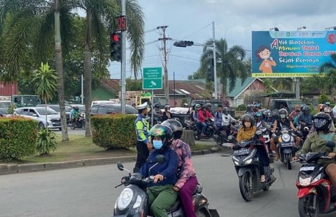 Polres Kubu Raya Aktifkan Tilang Manual untuk Meningkatkan Kedisiplinan Berlalu Lintas