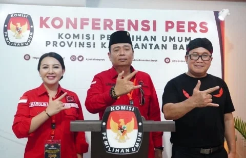 PDI Perjuangan Kalbar Bidik Lima Kursi DPR RI. FOTO/Istimewa. 