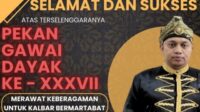 Rawat Kerukunan di Kalbar, Sultan Pontianak Dukung Pekan Gawai Dayak