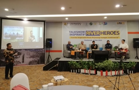 River Heroes BWSKI Pontianak, Kabalai Sebut Bangga Punya Komunitas Pejuang Sungai Kapuas