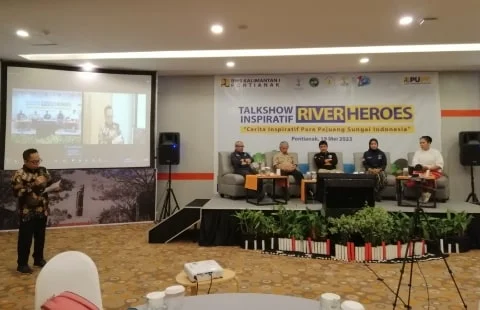 River Heroes BWSKI Pontianak, Kabalai Sebut Bangga Punya Komunitas Pejuang Sungai Kapuas