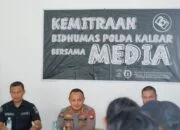 Bidhumas Polda Kalbar Gelar Silaturahmi Dengan Awak Media Sekaligus Jalin Kemitraan