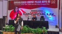 Maria Lestari Sosialisasi 4 Pilar bersama Petani Kubu Raya: Pertanian Sektor Strategis Suatu Negara