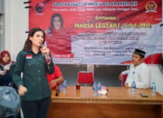 Sosialisasi 4 Pilar MP4 RI, Maria Lestari Ingatkan Gotong Royong ke Petani Desa Limbung