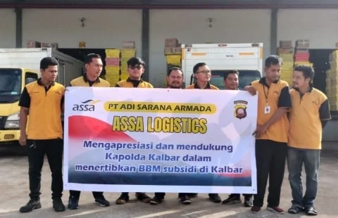 PT ADI SARANA ARMADA ASSA LOGISTICS Dukung Kapolda Kalbar Tertibkan Penyalahgunaan BBM Bersubsidi