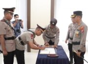 Polres Kubu Raya Gelar Serah Terima Jabatan Kapolsek Sungai Ambawang dan Kapolsek Rasau Jaya