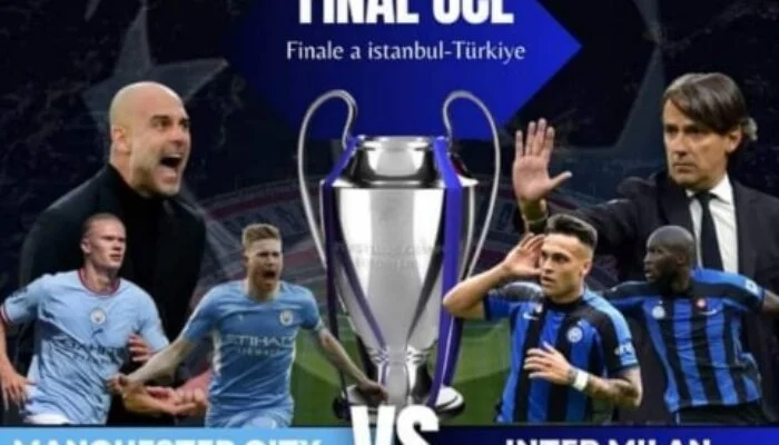 LINK NONTON FINAL Liga Champions Gratis: Live Streaming SCTV Man City vs Inter Milan Kick-Off 02:00 WIB