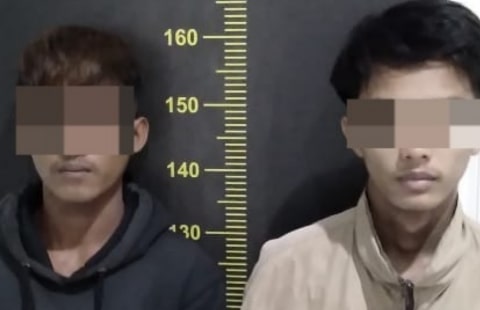 Curi HP di Surau, Dua Pemuda Ditangkap Polisi