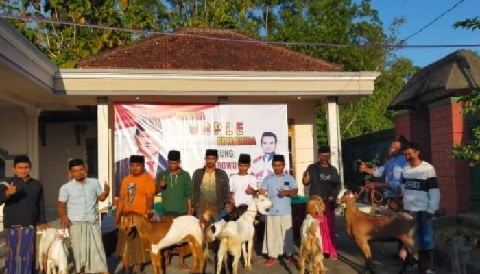 Komunitas Gaple Madura Dukung Prabowo Subianto Presiden 2024