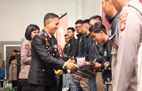 Polres Kubu Raya Gelar Syukuran di HUT Bhayangkara Ke-77