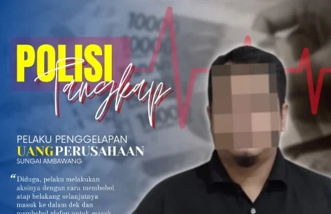 Polisi Tangkap Pelaku Penggelapan Dana Perusahaan 400 Juta Lebih