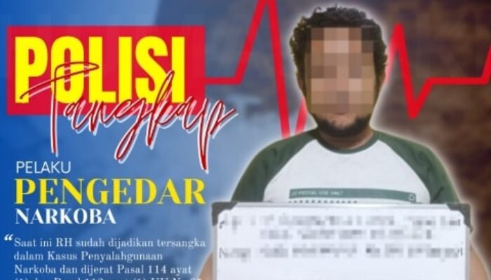 Polisi Tangkap Pengedar Narkoba di Desa Sungai Rengas Kubu Raya