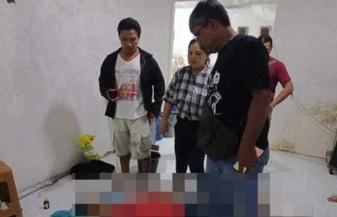 Pria di Kubu Raya Gantung Diri di Dalam Rumah, Polisi Langsung Datangi TKP. Foto/Istimewa. 