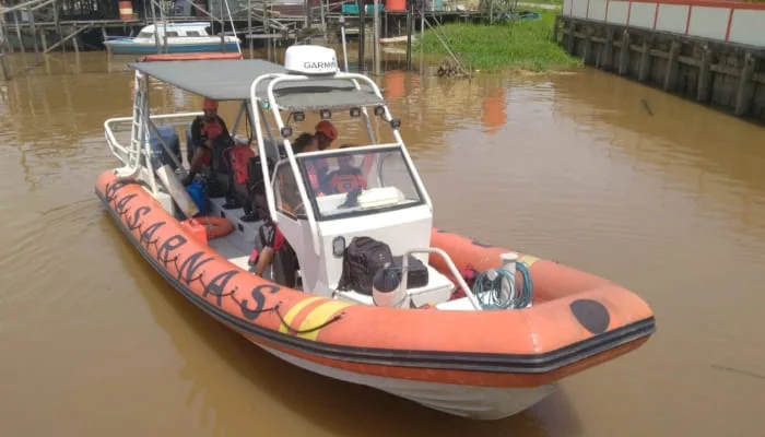 Perncarian Anak Tersambar Buaya Diperluas, Tim SAR Gabungan Temukan Korban.