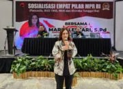 Maria Lestari Sosialisasi 4 Pilar Kebangsaan ke Poktan Kubu Raya: Ketahanan Pangan itu Penting