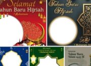 Download Bingkai Twibbon Tahun Baru Islam 1 Muharram 1445 Hijriah Gratis Pasang Di Medsos