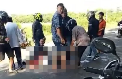 Jalan Trans Kalimantan Sungai Ambawang Menelan Korban Lagi, Polisi Himbau Warga Hati-hati