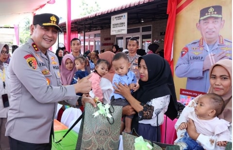 Percepat Penanganan Stunting, Kapolda Kalbar Gelar Posko-Posko Peduli Stunting