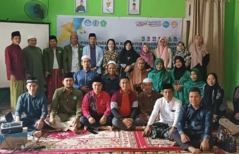 Dosen MKWK Polnep Bersinergi dengan para Alumni Pesantren wilayah Kalbar. Foto/Istimewa. 